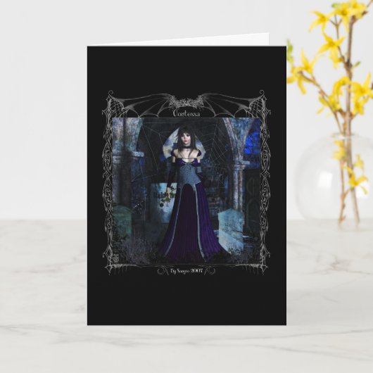 Contessa Kaart (Gele Bloem)