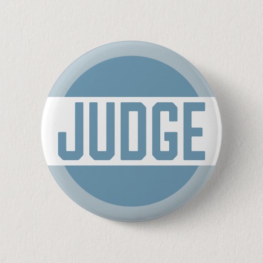 Contest rechter Badge Blue Ronde Button 5,7 Cm (Voorkant)