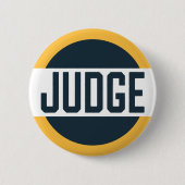 Contest rechter Badge Yellow Blue Ronde Button 5,7 Cm (Voorkant)