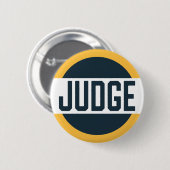Contest rechter Badge Yellow Blue Ronde Button 5,7 Cm (Voorkant /achterkant)