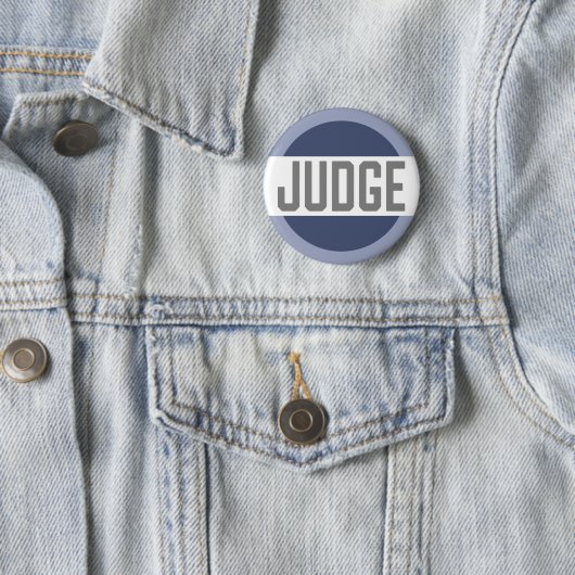 Contest rechter Mock Trial Badge Ronde Button 5,7 Cm (In situ)