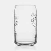 Contigo, todo es mejor blikvorm glas (Links)