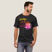 Contigo y un Cafecito... me caliento T-shirt (Voorkant volledig)