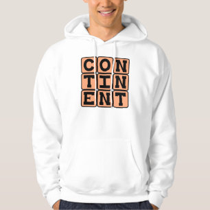 Continent, geologische landmassa hoodie