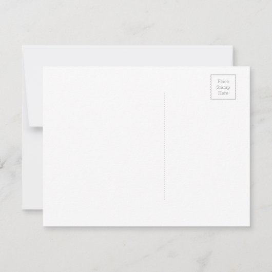 Continent of America Old Map Card (Achterkant)