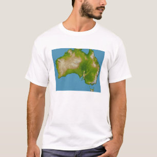 Continent van Australië T-shirt