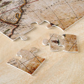 Continent van de Amerikaanse Oude Kaart Legpuzzel (Zijkant)