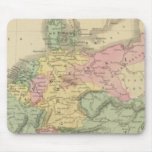 Continentaal Europa Muismat (Voorkant)