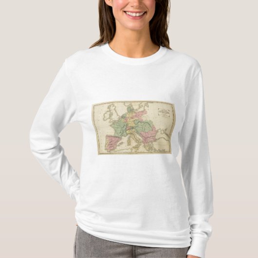 Continentaal Europa T-shirt (Voorkant)