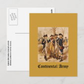 Continentaal Leger Briefkaart (Voorkant / Achterkant)