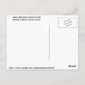 Continentaal Leger Briefkaart (Achterkant)