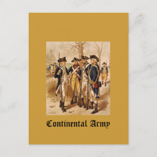 Continentaal Leger Briefkaart