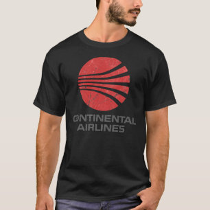 Continental Airlines  Aviation Classic T-S T-shirt