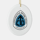 Continental Di Trail Sign, VS Keramisch Ornament (Rechts)