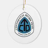 Continental Di Trail Sign, VS Keramisch Ornament (Links)