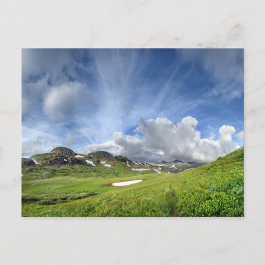 Continental Divide Meadow - Colorado Trail Briefkaart (Voorkant)