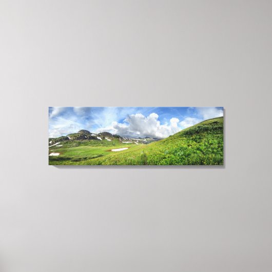 Continental Divide Meadow - Colorado Trail Canvas Afdruk (Voorkant)
