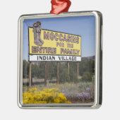 Continental Divide, New Mexico, Route 66 Metalen Ornament (Links)