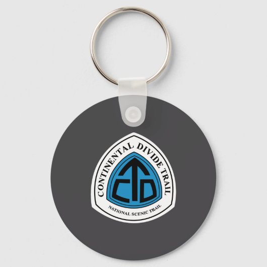 Continental Divide Trail Bord Usa _1 Sleutelhanger (Voorkant)