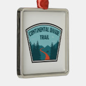 Continental Divide Trail Metalen Ornament (Rechts)