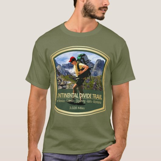 Continental Divide Trail (PF) T-shirt (Voorkant)