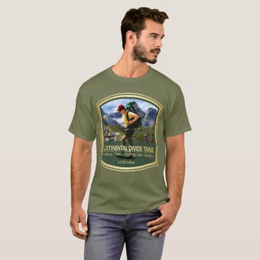 Continental Divide Trail (PF) T-shirt (Voorkant volledig)
