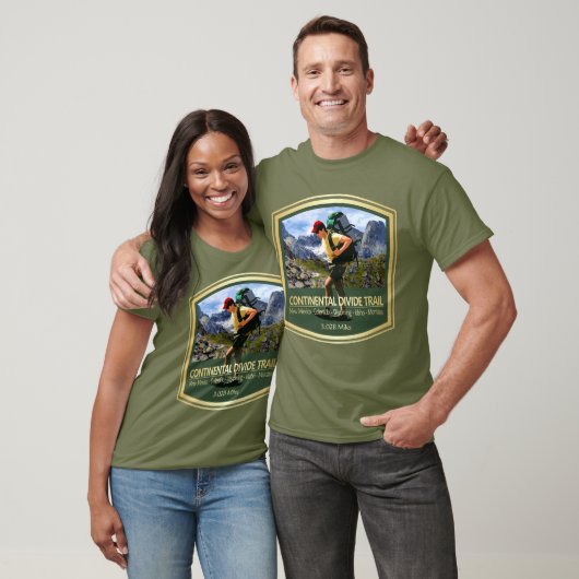 Continental Divide Trail (PF) T-shirt (Unisex)