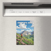 Continental Divide Trail Reizen Hiker Magneet (Insitu (Vaatwasser))