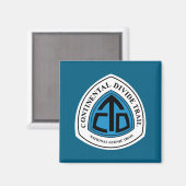 Continental Divide Trail Sign Usa Magneet (Voorkant / Achterkant)