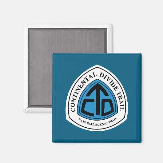 Continental Divide Trail Sign Usa Magneet (Voorkant / Achterkant)