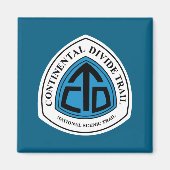 Continental Divide Trail Sign Usa Magneet (Voorkant)