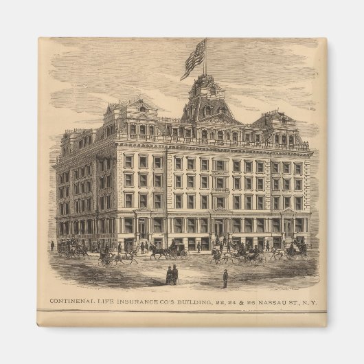 Continental Life Insurance Company Magneet (Voorkant)