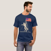 CONTINENTAL NAVY T-SHIRT (Voorkant volledig)