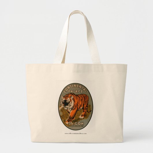 Continental Palace Hotel Grote Tote Bag (Voorkant)