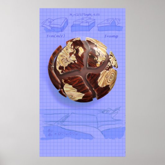 Continentale drift poster (Voorkant)