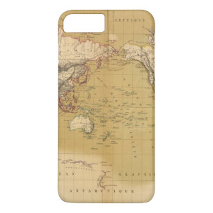 Continentale kaart Case-Mate iPhone case