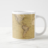Continentale kaart grote koffiekop (Rechts)
