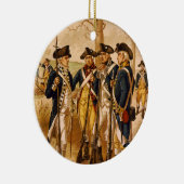 Continentale soldaten van Henry Alexander Ogden Keramisch Ornament (Rechts)