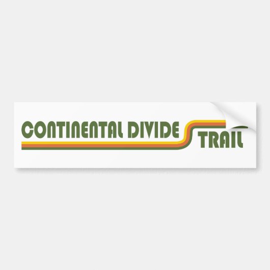 Continentale splitsing bumpersticker (Voorkant)