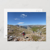 Continentale splitsing — Colorado Trail Briefkaart (Voorkant / Achterkant)