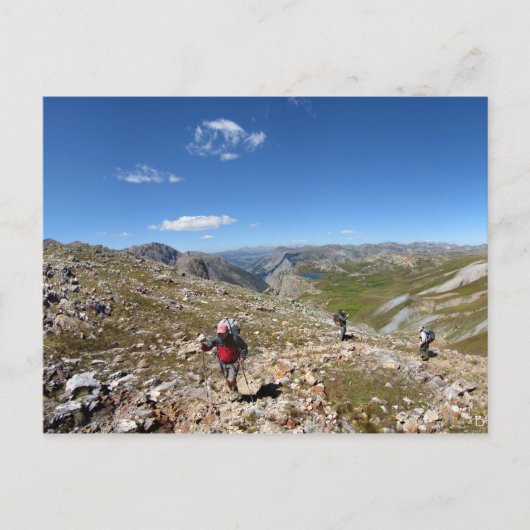 Continentale splitsing — Colorado Trail Briefkaart (Voorkant)