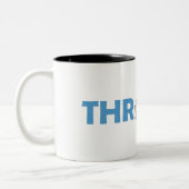 Continentale splitsing door heek tweekleurige koffiemok (Links)