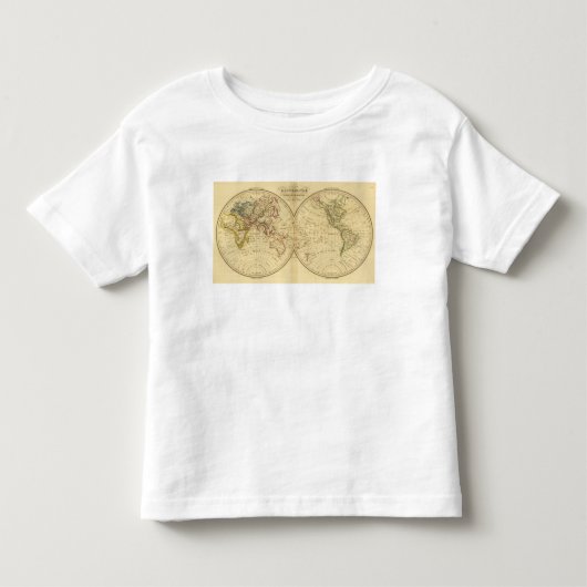 Continenten Kinder Shirts (Voorkant)
