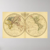 Continenten Poster (Voorkant)