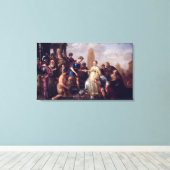 Continentie van Scipio 1643 Canvas Afdruk (Insitu (Houten vloer))