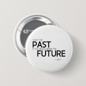 CONTINGENTEN: Confucius: Onderzoek het verleden Ronde Button 5,7 Cm (Voorkant /achterkant)