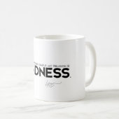 CONTINGENTEN: Dalai Lama: Mijn religie is vriendel Koffiemok (Voorkant rechts)