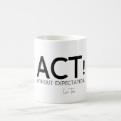 CONTINGENTEN: Lao Tzu: Akte zonder verwachting Koffiemok (Center)