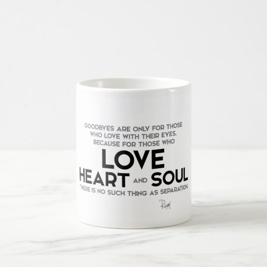 CONTINGENTEN: Rumi: Goodbyes, scheiding Koffiemok (Center)