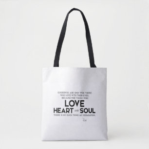 CONTINGENTEN: Rumi: Goodbyes, scheiding Tote Bag